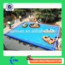 used large square inflatable pool inflatable swimming pool for sale